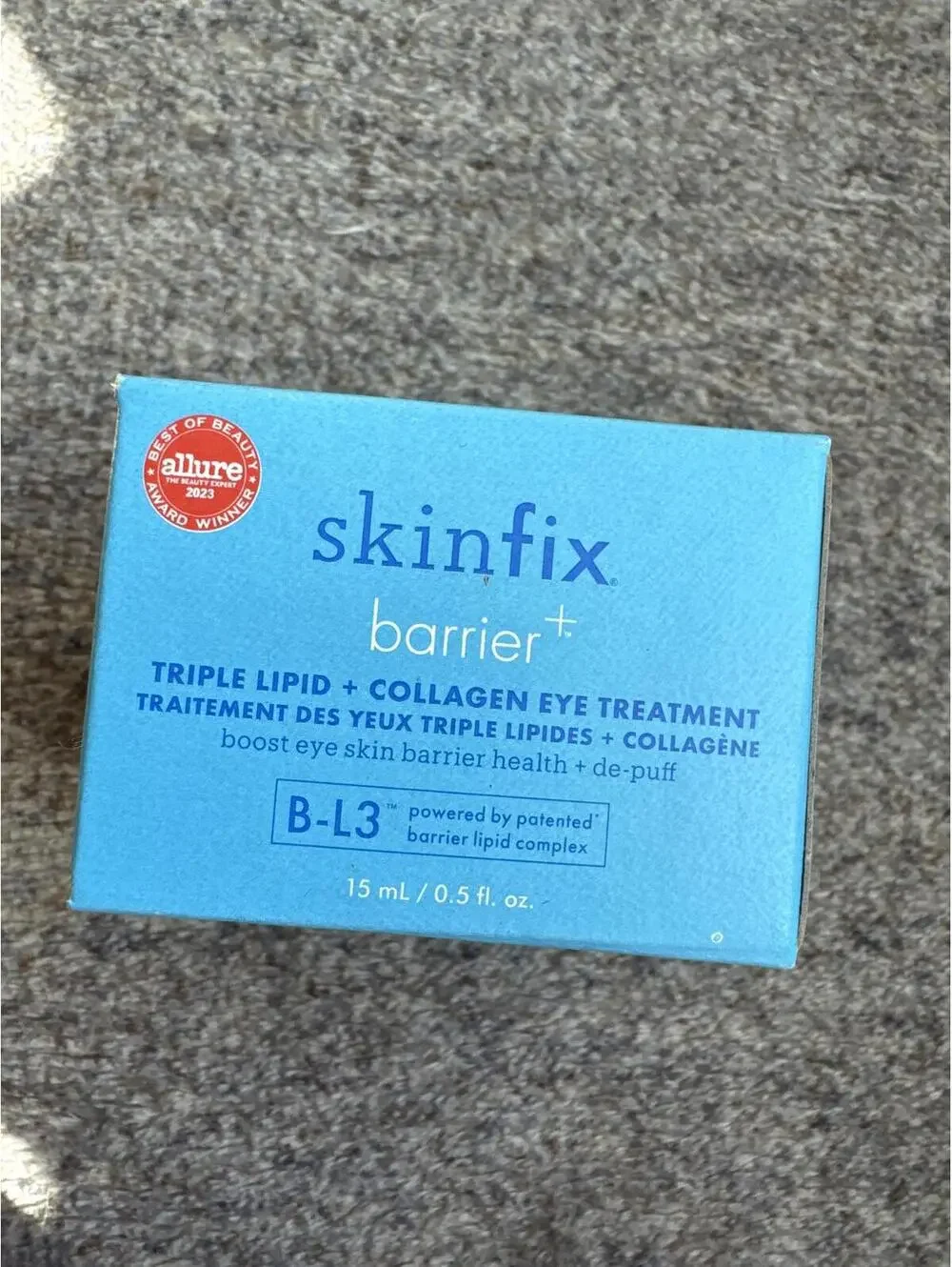 Skinfix Barrier+ Triple Lipid + Collagen Eye Treatment 0.5 oz — new / sealed
